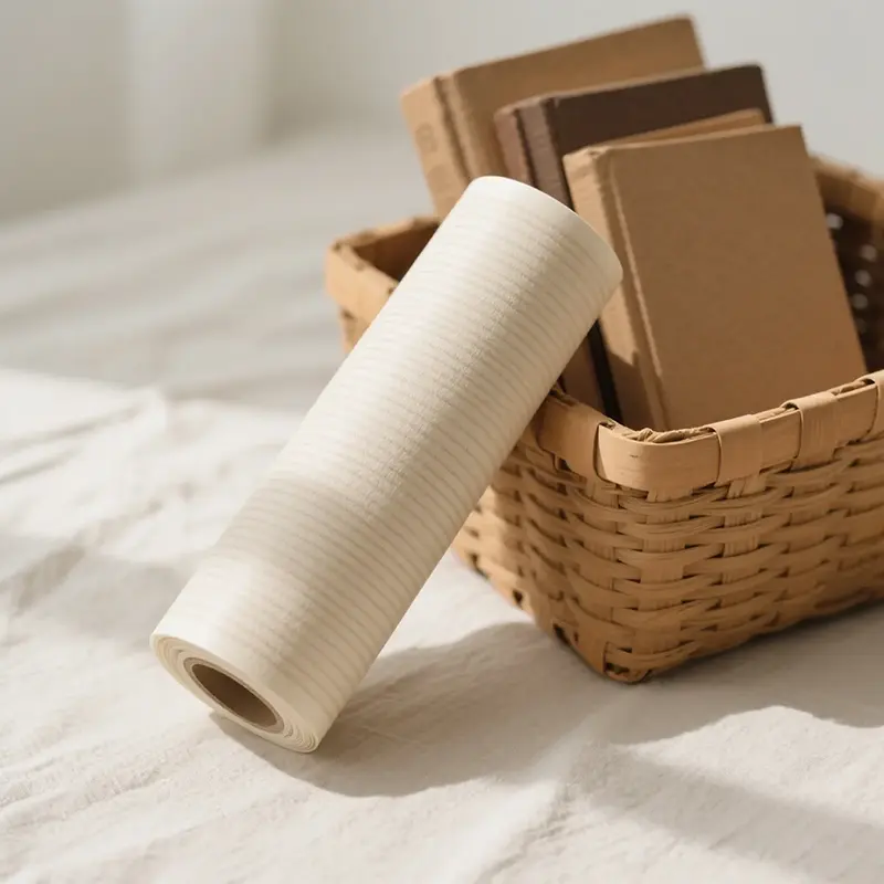 Ανθεκτικό ξύλινο κόκκο PVC Διακοσμητικό φιλμ