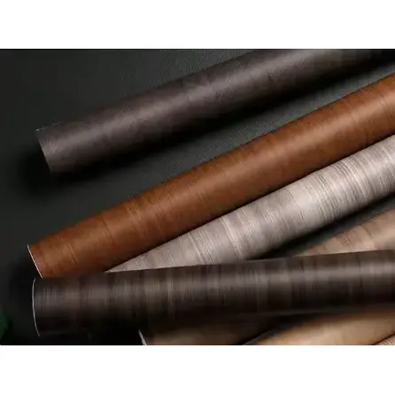 Έπιπλα Foils Roll Wood Grain Διακοσμητικές ταινίες PVC