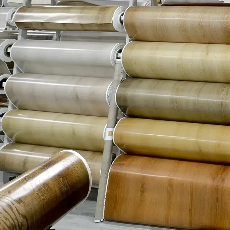 PVC Color Decor Films για πλαστικοποίηση στα δάπεδα WPC