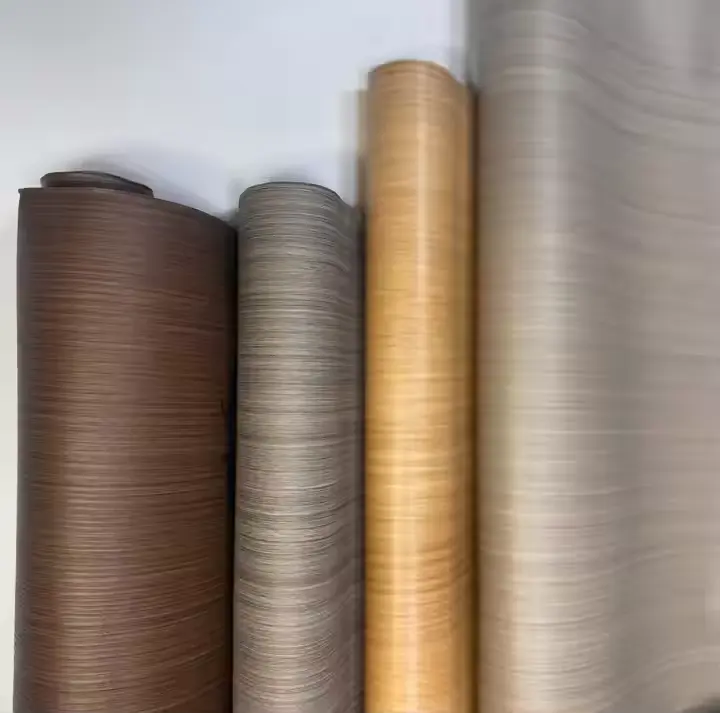 PVC Διακοσμητική ταινία Woodgrain Χρώμα PVC Foil για πόρτα